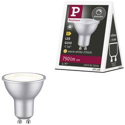 Paulmann 29168 LED Energetická třída (EEK2021) E (A - G) GU10 žárovka 8 W teplá bílá (Ø x v) 50 mm x 54 mm 1 ks