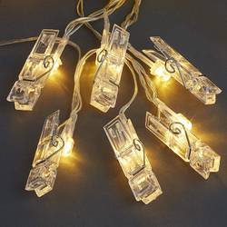 Hellum 523096 světelný řetěz s baterií vnitřní na baterii Počet žárovek 40 LED teplá bílá Délka světel: 4.68 m k zavěšení