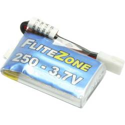 FliteZone C6107 akupack Li-Pol (modelářství), 3.7 V, 250 mAh, články 1, 20 C, Softcase, Mini