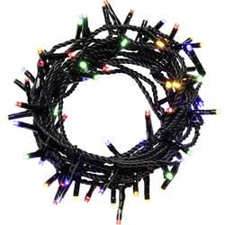 Konstsmide 3632-500 mikro světelný řetěz venkovní 230 V Počet žárovek 180 LED vícebarevný Délka světel: 5.53 m