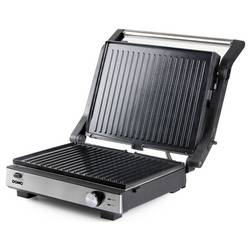 DOMO MULTIFUNKTIONALER KONTAKTGRILL 2-IN-1 stolní gril, gril, černá
