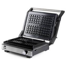 DOMO MULTIFUNKTIONALER KONTAKTGRILL 2-IN-1 stolní gril, gril, černá
