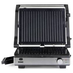 DOMO MULTIFUNKTIONALER KONTAKTGRILL 2-IN-1 stolní gril, gril, černá