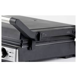 DOMO MULTIFUNKTIONALER KONTAKTGRILL 2-IN-1 stolní gril, gril, černá