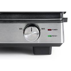 DOMO MULTIFUNKTIONALER KONTAKTGRILL 2-IN-1 stolní gril, gril, černá