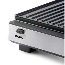 DOMO MULTIFUNKTIONALER KONTAKTGRILL 2-IN-1 stolní gril, gril, černá