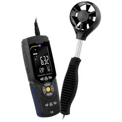PCE Instruments anemometr 0.3 do 45 m/s, s funkcí měření teploty, PCE-AM 45