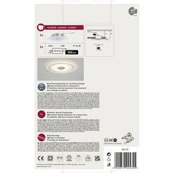 Paulmann 92535 Whirl LED vestavné svítidlo, LED, pevně vestavěné LED, 6 W, hliník