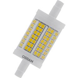 OSRAM HOMELIGHTING 4058075432536 LED Energetická třída (EEK2021) E (A - G) R7s válcový tvar 12 W = 100 W teplá bílá (Ø x v) 28 mm x 78 mm stmívatelná 1 ks