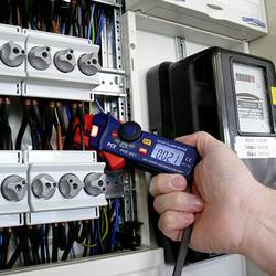 PCE Instruments PCE-DC1 digitální proudové kleště, vč. testeru napětí, CAT II 600 V