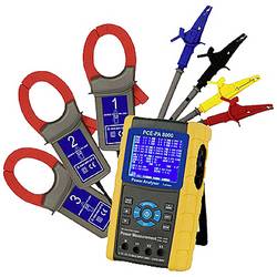 PCE Instruments PCE-PA 8000 síťový analyzátor s funkcí záznamníku, vč. proudových kleští