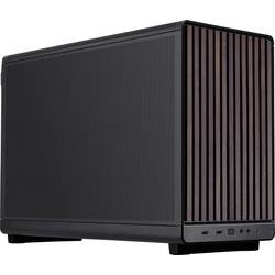 Lian Li Lian Li DAN Cases A3-mATX Wood Edition PC-Gehäuse, Micro-ATX - Walnuss, schwarz micro tower PC skříň, herní pouzdro, pouzdro černá