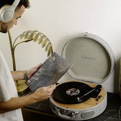 Lenco LS-66 gramofon řemínkový pohon šedá