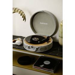Lenco LS-66 gramofon řemínkový pohon šedá