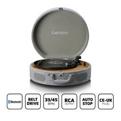 Lenco LS-66 gramofon řemínkový pohon šedá