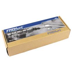 FRITZFURT 3161-3008 40CR-ocel sada příklepových vrtáků 8dílná 6 mm, 8 mm, 10 mm, 12 mm SDS plus 1 sada