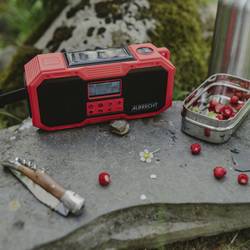 Albrecht DR 112 27911 outdoorové rádio, DAB+, FM, nouzové rádio, USB, Bluetooth, s USB nabíječkou, Ruční klika, Solární panel, voděodolné, nárazuvzdorné,