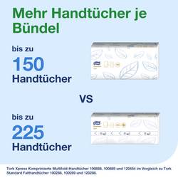 TORK 100888 Xpress Multifold papírové utěrky, skládané bílá 12 ks