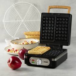 DOMO WAFFELEISEN – INKY BLACK vaflovač černá
