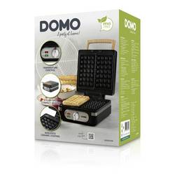DOMO WAFFELEISEN – INKY BLACK vaflovač černá