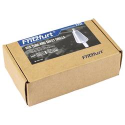 FRITZFURT 3151-1105 HSS-G sada kuželového vrtáku 3dílná 14 mm, 20 mm, 30.5 mm Celková délka 185 mm odolný proti korozi válcová stopka 1 sada