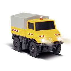 Carson Modellsport 500504146 MB Unimog U406 Zweiwegefahrzeug 1:87 RC model nákladního automobilu elektrický silniční model vč. akumulátorů, nabíječky a baterie