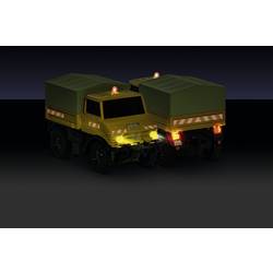 Carson Modellsport 500504146 MB Unimog U406 Zweiwegefahrzeug 1:87 RC model nákladního automobilu elektrický silniční model vč. akumulátorů, nabíječky a baterie