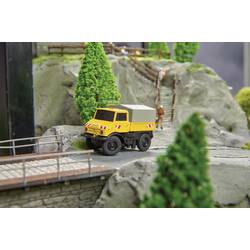 Carson Modellsport 500504146 MB Unimog U406 Zweiwegefahrzeug 1:87 RC model nákladního automobilu elektrický silniční model vč. akumulátorů, nabíječky a baterie