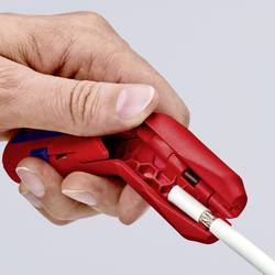 Knipex 16 95 02 SB ErgoStrip odizolovací nástroj Vhodné pro odizolovací kleště Kulaté kabely , Kabel do vlhkých prostorů , datový kabel , koaxiální kabel 4.8