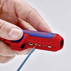 Knipex 16 95 02 SB ErgoStrip odizolovací nástroj Vhodné pro odizolovací kleště Kulaté kabely , Kabel do vlhkých prostorů , datový kabel , koaxiální kabel 4.8