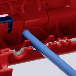 Knipex 16 95 02 SB ErgoStrip odizolovací nástroj Vhodné pro odizolovací kleště Kulaté kabely , Kabel do vlhkých prostorů , datový kabel , koaxiální kabel 4.8