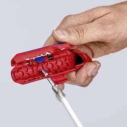 Knipex 16 95 02 SB ErgoStrip odizolovací nástroj Vhodné pro odizolovací kleště Kulaté kabely , Kabel do vlhkých prostorů , datový kabel , koaxiální kabel 4.8