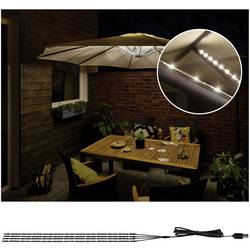 Paulmann 94208 Parasol akumulátorové světlo na slunečník sada 4 ks LED pevně vestavěné LED 1.8 W černá