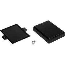 TRU COMPONENTS TC-7910988 Přírubové pouzdro 75 x 59 x 18 ABS černá 1 ks