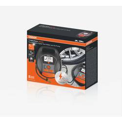 Osram Automotive TYREinflate 6000, OTIR6000, kompresor, 5.5 bar, automatické vypnutí, digitální displej, s pracovní lampou, s funkcí powerbanky, nabíjecí, 12 a
