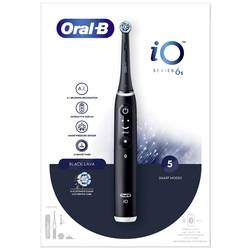 Oral-B iO Series 6s Black Lava elektrický kartáček na zuby, rotační/oscilační, černá, 4210201409137