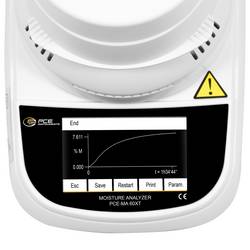 PCE Instruments PCE-MA 60XT měřič vlhkosti materiálů, měření teploty