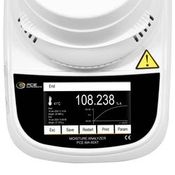 PCE Instruments PCE-MA 60XT měřič vlhkosti materiálů, měření teploty