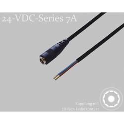 BKL Electronic 075912-750 DC konektor DC spojka - Kabelové dutinky 2.1 mm 0.75 m 1 ks Single