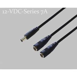 BKL Electronic 075922 DC rozvaděč nízkonapěťová zástrčka - DC spojka 5.5 mm 2.1 mm 0.30 m 1 ks Single