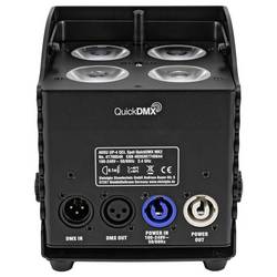 Eurolite 41700546 AKKU UP-4 QCL MK2 DMX LED reflektor Počet LED:4 10 W