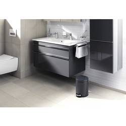 Durable DURABLE - 341058 - Abfallbehälter mit Tritt 5 l metall anthrazit 341058 Odpadkové vědro 5 l (Ø x v) 20.5 cm x 29 cm kov, plast antracitově šedá 1 ks