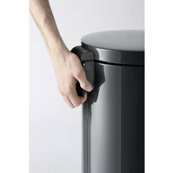 Durable DURABLE - 341058 - Abfallbehälter mit Tritt 5 l metall anthrazit 341058 Odpadkové vědro 5 l (Ø x v) 20.5 cm x 29 cm kov, plast antracitově šedá 1 ks
