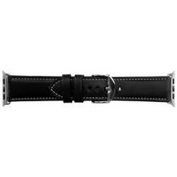 JT Berlin Watchband Charlie náramek 42 mm, 44 mm, 45 mm, 49 mm M černá, nerezová ocel Watch Series 1, Watch Series 2, Watch Series 3, Watch Series 4, Watch