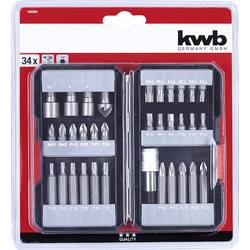 kwb 108800 sada bitů, 34dílná, 1/4 (6,3 mm)