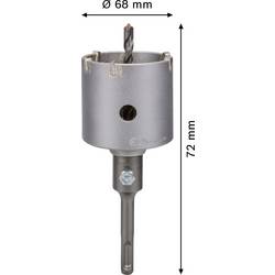 Bosch Accessories 2608550064 dutá vrtací korunka 3dílná 68 mm 1 sada