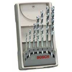 Bosch Accessories CYL-1 2607017079 tvrdý kov sada spirálového vrtáku na kámen 7dílná 3 mm, 4 mm, 5 mm, 6 mm, 6 mm, 7 mm, 8 mm Celková délka 60 mm válcová