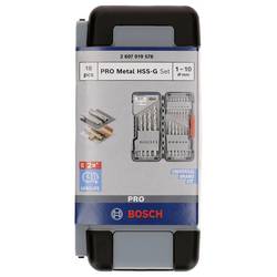 Bosch Accessories 2607019578 HSS sada spirálových vrtáku do kovu 18dílná 1 mm, 1.5 mm, 2 mm, 2.5 mm, 3 mm, 3.5 mm, 4 mm, 4.5 mm, 5 mm, 5.5 mm, 6 mm, 7 mm, 8