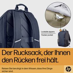 HP batoh na notebooky Travel 18L, max. 39,6 cm (15,6) , modrá, černá