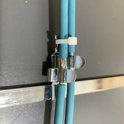 TRU COMPONENTS stínicí svorky Průměr svorky (max.) 6 mm pružinová ocel 1 ks
